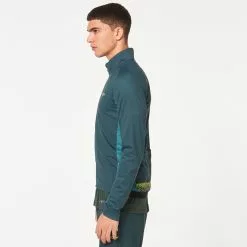 Oakley Elements Thermal Jersey - Hunter Green -Günstiges Vélo Geist Geschäft oakley thermal jersey jacket hunter green 7 1179669