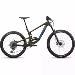 Santa Cruz Bronson 4 C MX S Gloss Moss And Blue