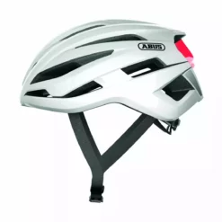 Abus Storm Chaser Race White Shiny