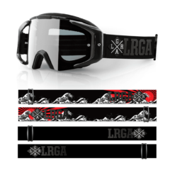 LOOSE RIDERS Goggle Race Rinsing Sun - Schwarz/Multi